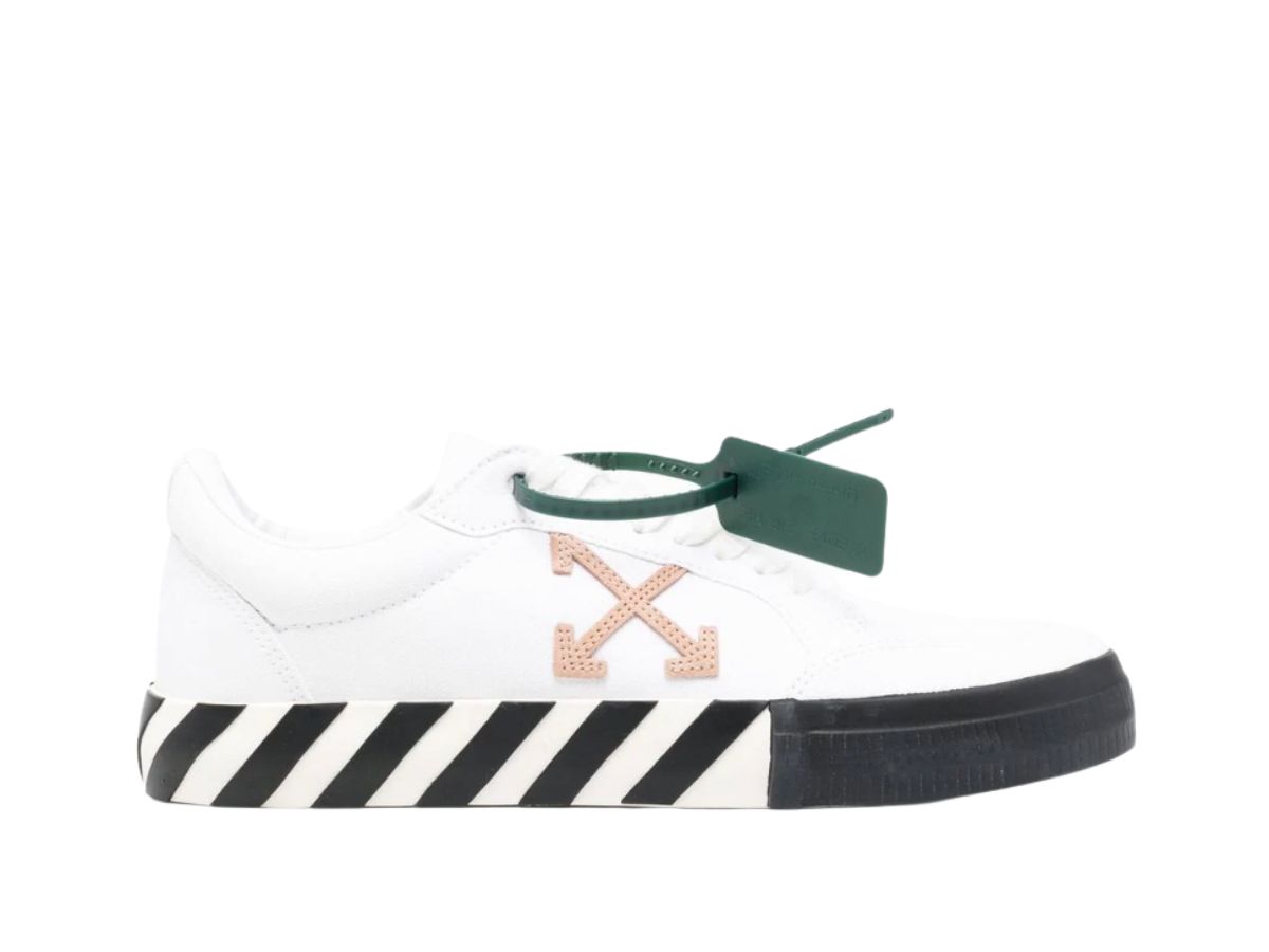 Off White Low Vulcanized Sneakers