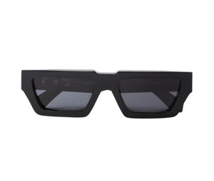 Off-White Manchester Sunglasses Acetate Black Grey