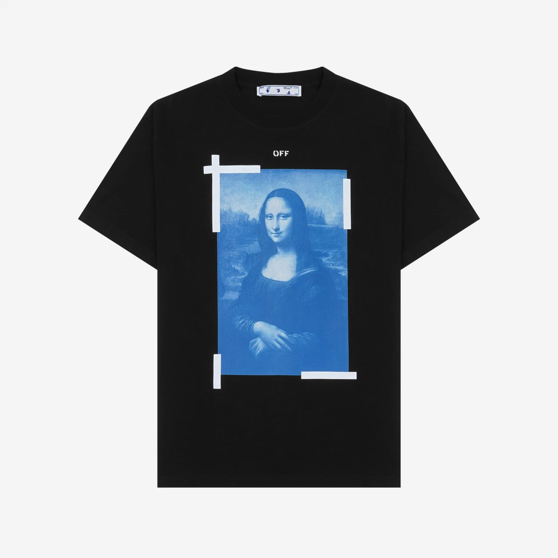 Off-White Monalisa Arrow Over S/S T-Shirt Black | ของแท้