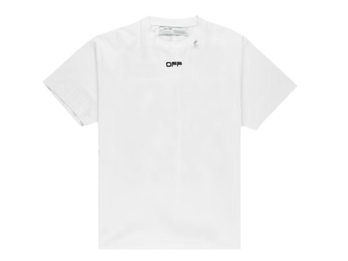 SASOM | apparel Off-White Oversized Fit Caravaggio Square T-shirt White ...