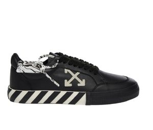 Off-White Vulc Low Leather Black White (SS22)