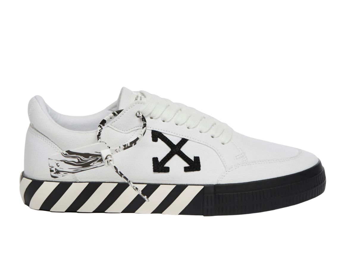 Off white hotsell canvas trainers