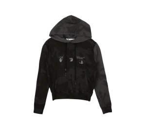 Buy Off-White Tie Dye Slim Hoodie Black Grey at Sasom – Authentic and Ready to Ship