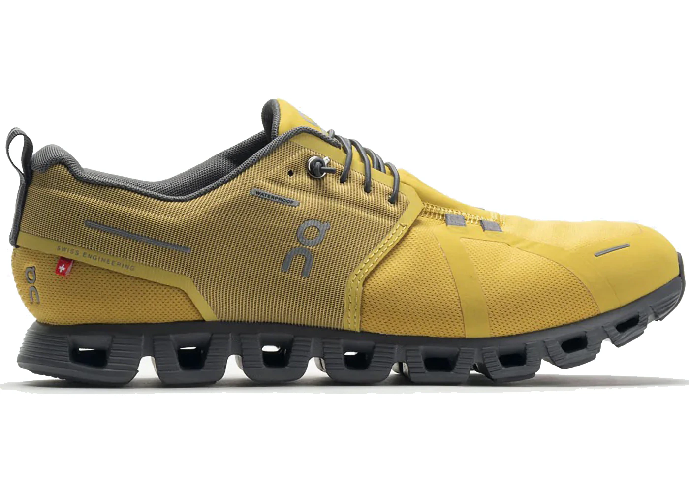 On Running Cloud Waterproof Mustard Rock