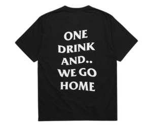 Onedrink Classic Logo T-Shirt Black