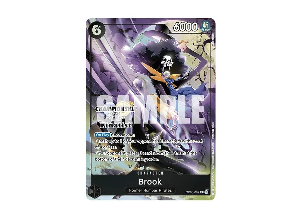 SASOM | collectibles One Piece Brook R [OP06-092] [EN](Promotional Card ...