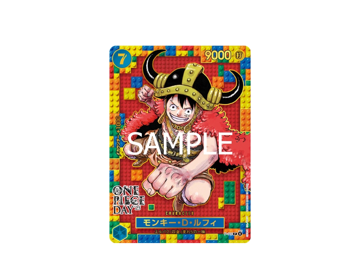 Buy One Piece Monkey D. Luffy [P-110] One Piece Day'25 (JP) at Sasom – Authentic and Ready to Ship