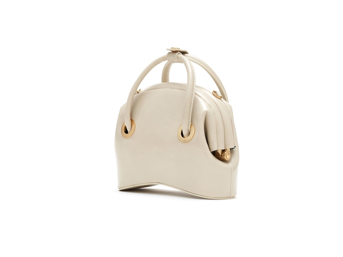 SASOM | bags Osoi Circle Mini Washed Beige Check the latest price now!