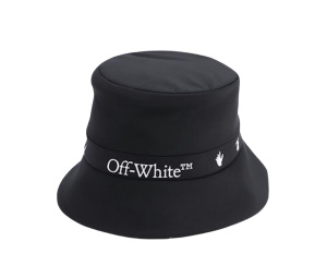 Buy Off-White Logo Bucket Hat Black at Sasom – Authentic and Ready to Ship