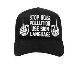 Buy Pleasures Pollution Trucker Black at Sasom – Authentic and Ready to Ship