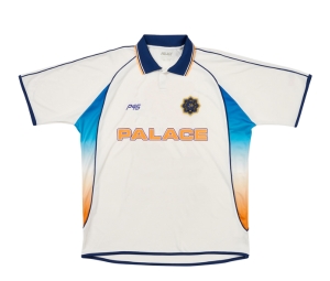 Palace Pro Team Piped Jersey White Shop Authentic at SASOM