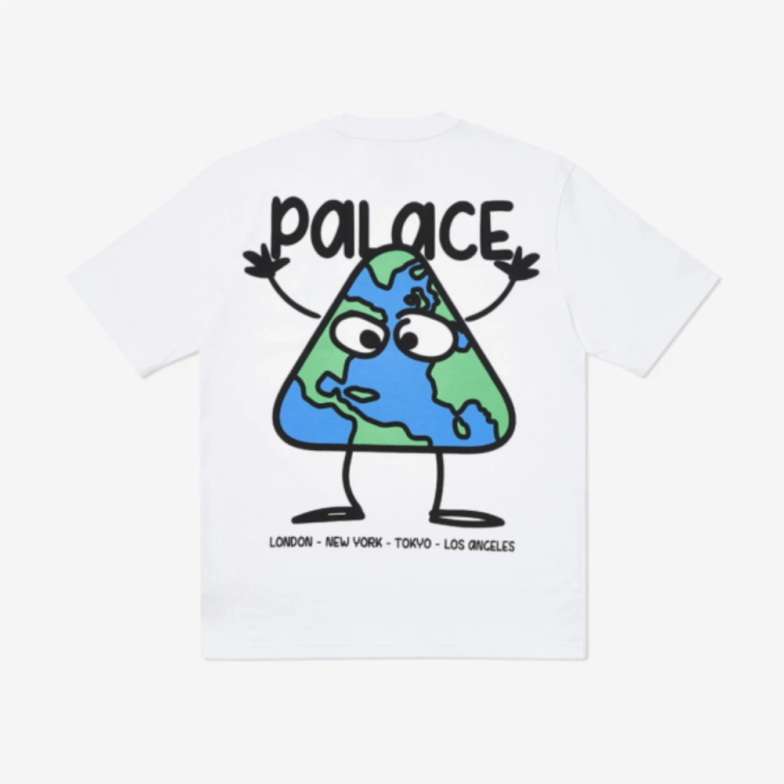 Buy Palace Globlerone T-Shirt White - 20SS | SASOM