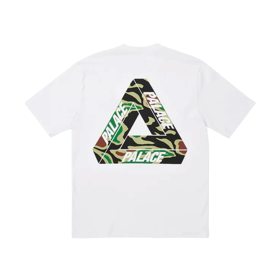 SASOM | เสื้อผ้า Palace Jungle Camo Tri-Ferg T-Shirt White - 23SS