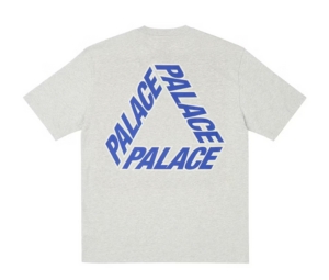 Buy Palace P-3 Outline T-Shirt Grey Marl (SS24) at Sasom – Authentic and Ready to Ship