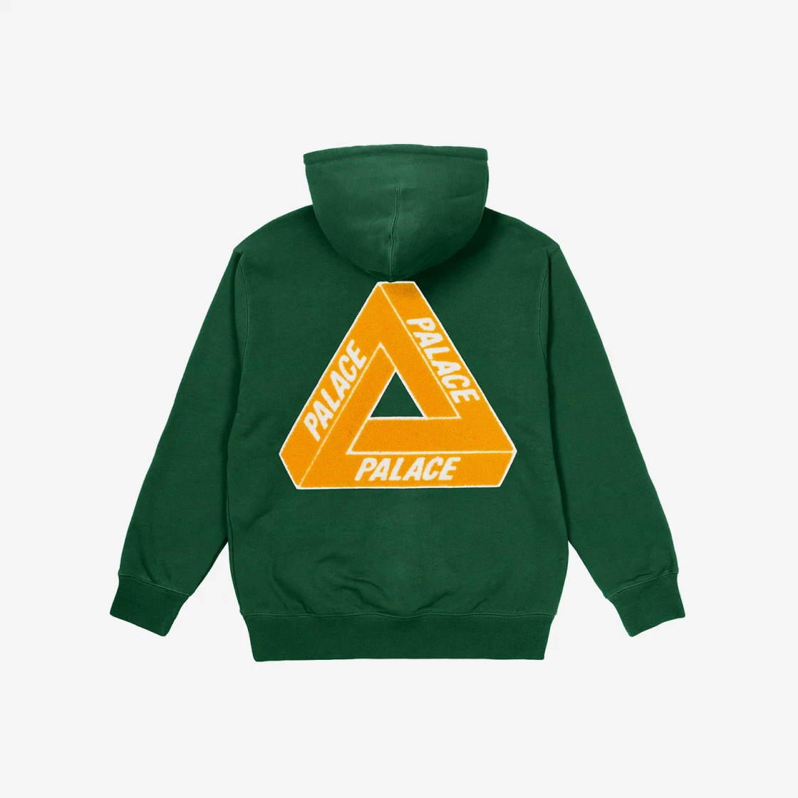 ช้อป Palace Tri-Chenille Hood Green - 21FWของแท้ที่ SASOM