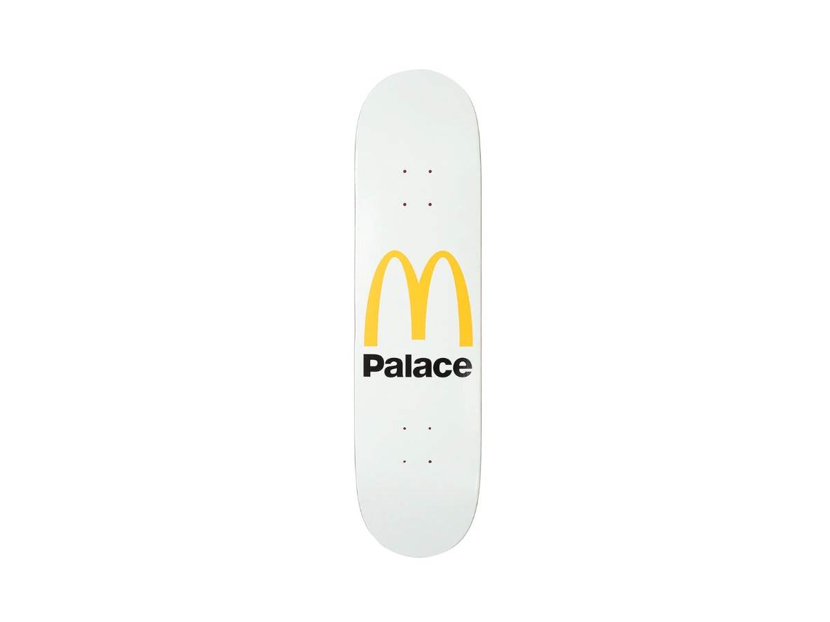 Palace x Mcdonald's Logo Board White 8.1
