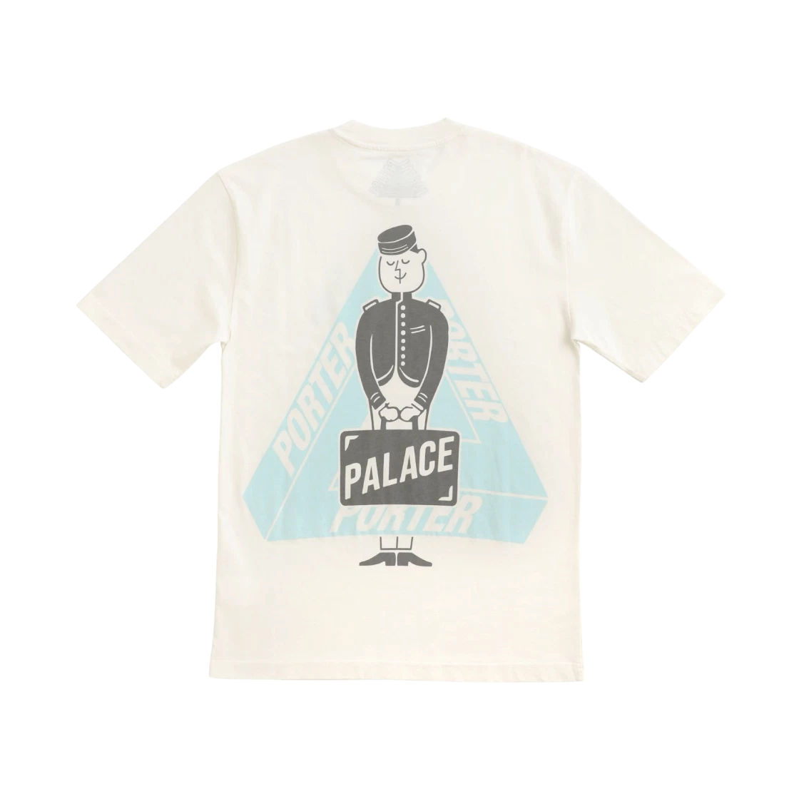 SASOM | เสื้อผ้า Palace x Porter Tri-Ferg Bell Boy T-Shirt White