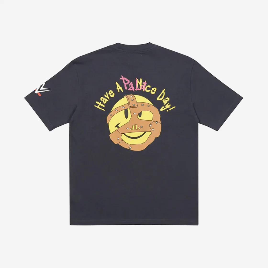 https://d2cva83hdk3bwc.cloudfront.net/palace-x-wwe-nice-day-t-shirt-navy---23ss-2.jpg