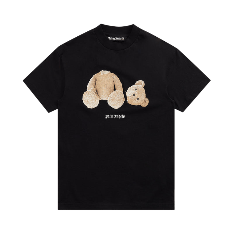 Buy Palm Angels Bear Classic Tee 'Black/Brown' at Sasom – Authentic and Ready to Ship
