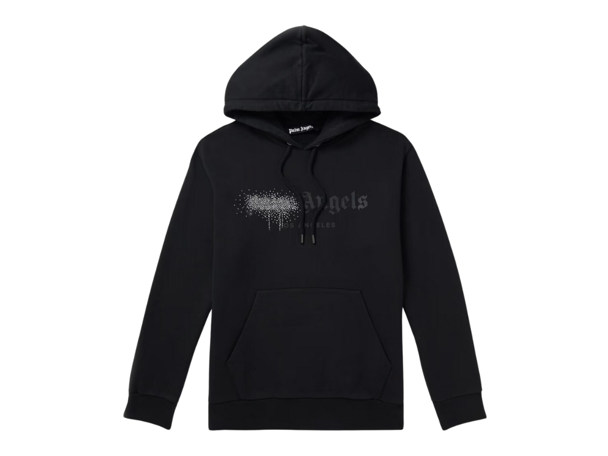 Embellished drawstring clearance hoodie