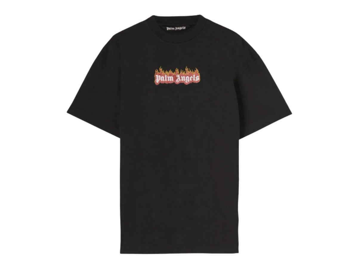 SASOM | เสื้อผ้า Palm Angels Garment Dye Burning Logo Classic Tee