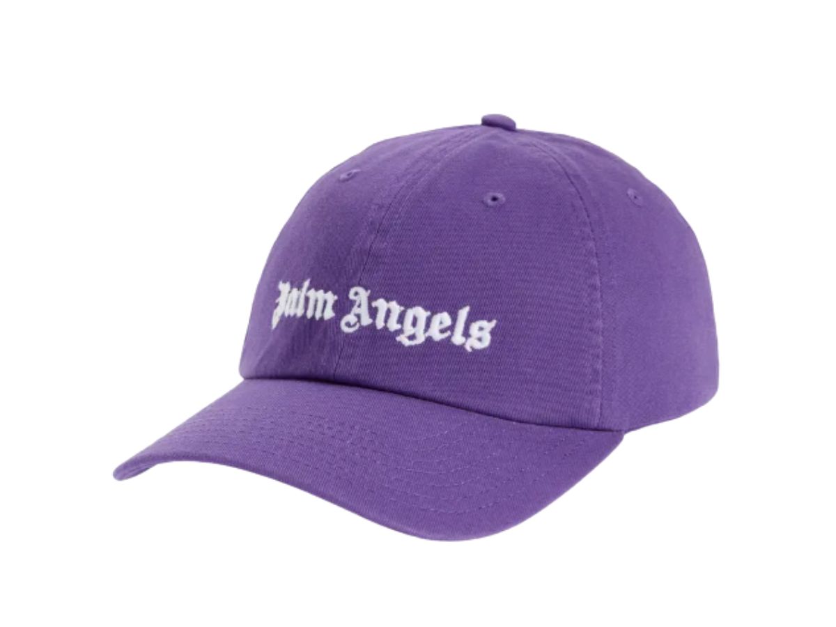 palm angels purple hat