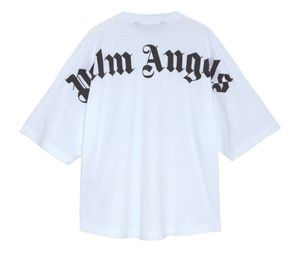 Palm Angels Logo T-Shirt White Black