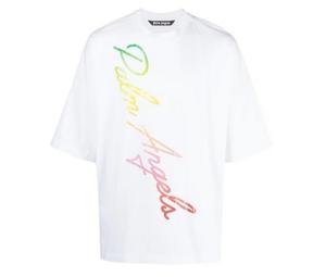 Palm Angels Miami Logo T-shirt White