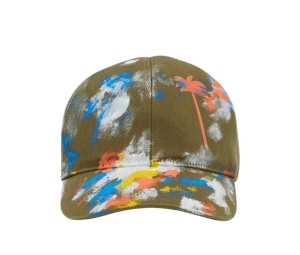Buy Palm Angels Painted Palm Cap Military Orange at Sasom – Authentic and Ready to Ship