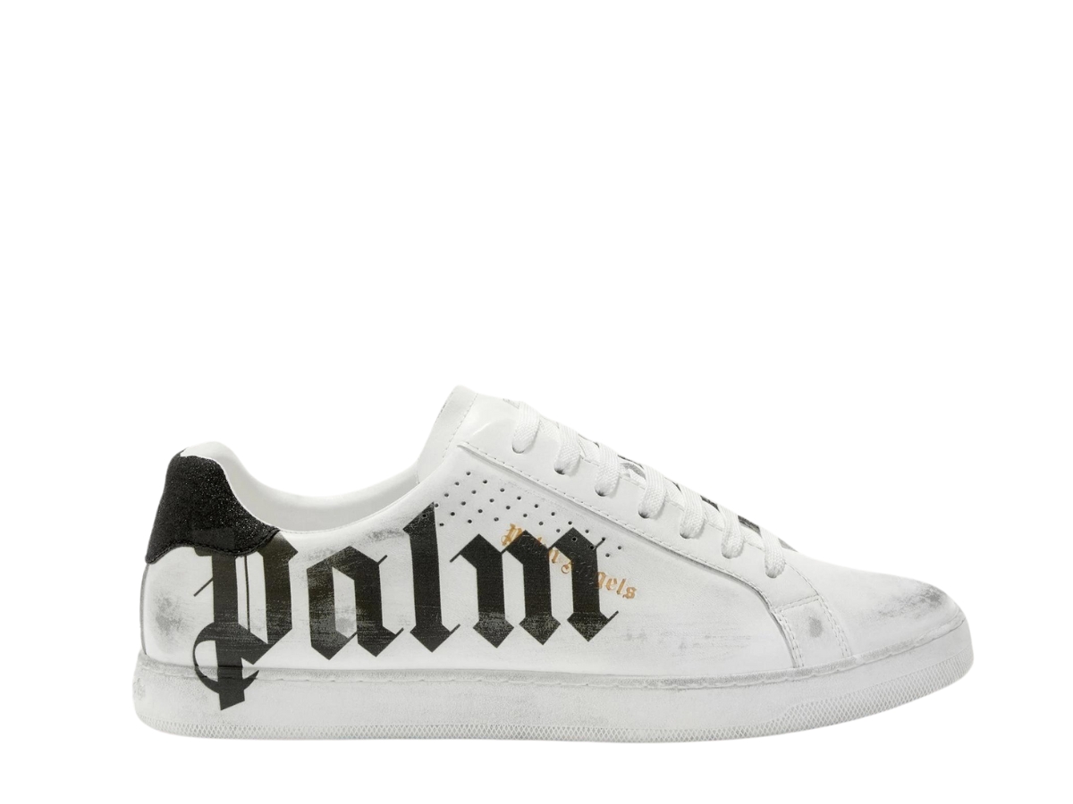★Palm Angels★パーム ワン★ホワイト/ブラック★ Palm Angels Palm One Sprayprint White Black | SASOM