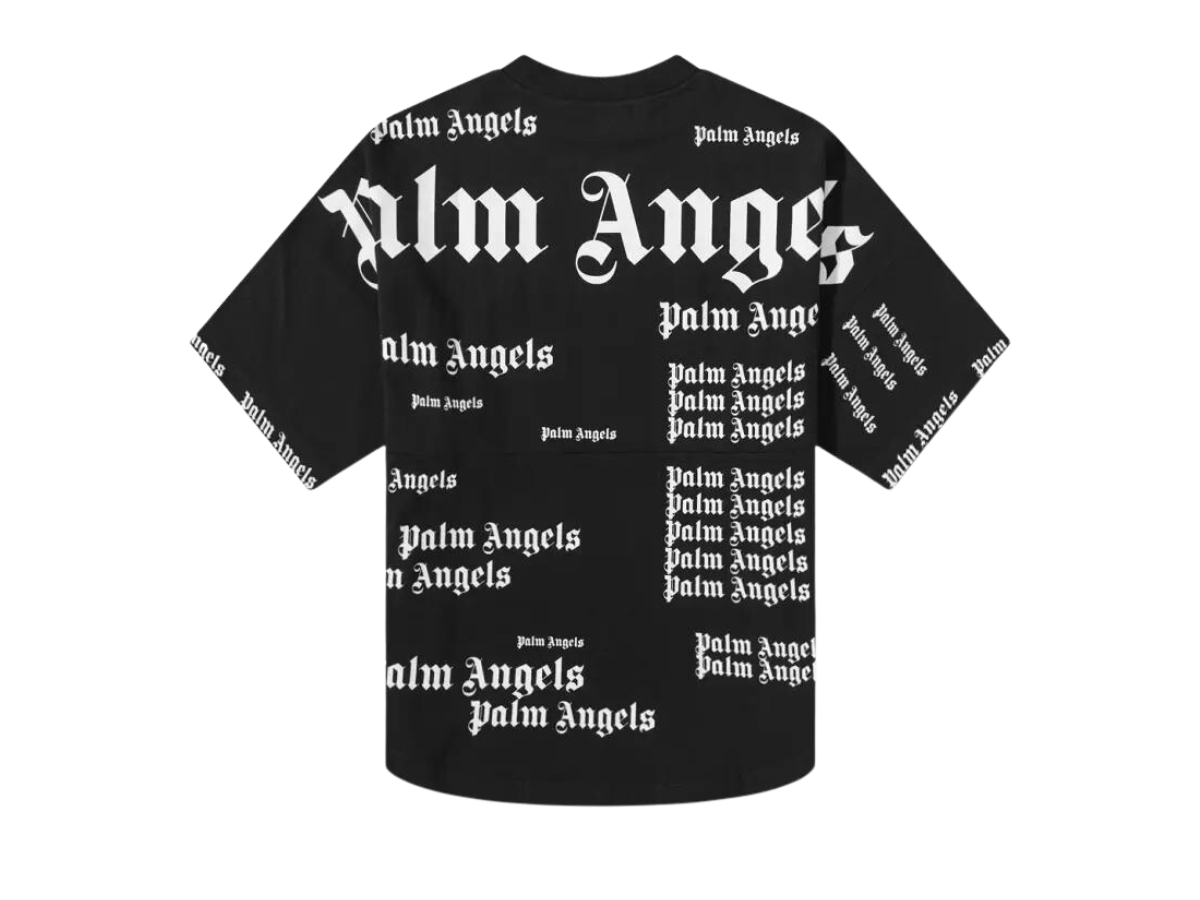 PALM ANGELS - Ultra Logo Over T-Shirt Black