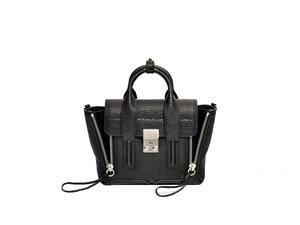Buy Phillip Lim Pashli Mini Satchel Black/Nickel at Sasom – Authentic and Ready to Ship