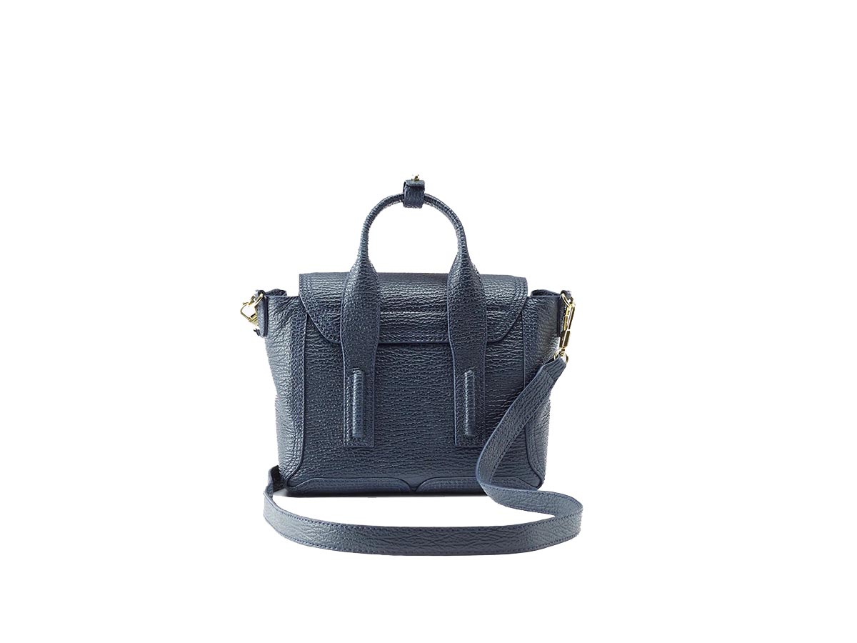 SASOM | bags Phillip Lim Pashli Mini Satchel In Grain Leather With Nickel  Hardware Ink Check the latest price now!