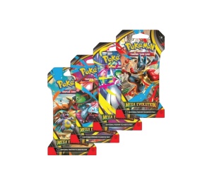 Buy Pokemon "Mega Evolution" Sleeved Booster Pack (Random Art) (EN) at Sasom – Authentic and Ready to Ship