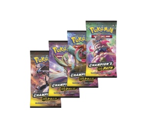 Buy Pokemon Champion's Path Booster Pack (Random Art Package) (EN) at Sasom – Authentic and Ready to Ship