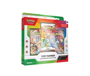 Buy Pokemon First Partner Illustration Collection Series 1 (EN) at Sasom – Authentic and Ready to Ship