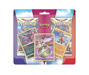 Buy Pokemon Fusion Strike & Astral Radiance 2 Pack Blister (Random Art Coin) at Sasom – Authentic and Ready to Ship