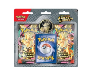 Buy Pokemon  Mega Evolution "Ascended Heroes" 2 Pack Blister (Random Art) & Coin & Komala Promo Card (EN) at Sasom – Authentic and Ready to Ship