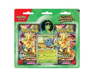 Buy Pokemon  Mega Evolution "Ascended Heroes" 2 Pack Blister (Random Art) & Coin & Tangela Promo Card (EN) at Sasom – Authentic and Ready to Ship