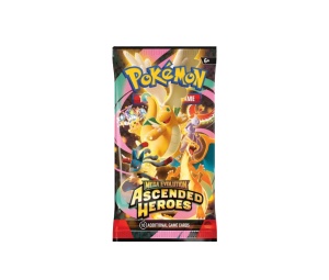 Buy Pokemon  Mega Evolution "Ascended Heroes" Booster Pack (EN) at Sasom – Authentic and Ready to Ship