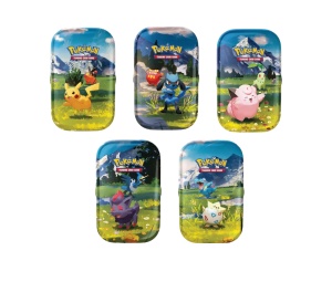 Buy Pokemon  Mega Evolution "Ascended Heroes" [Set of 5] Mini Tin (EN) at Sasom – Authentic and Ready to Ship