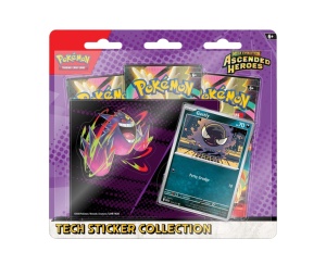 Buy Pokemon  Mega Evolution "Ascended Heroes" Tech Sticker Collection & Gastly Promo Card (EN) at Sasom – Authentic and Ready to Ship