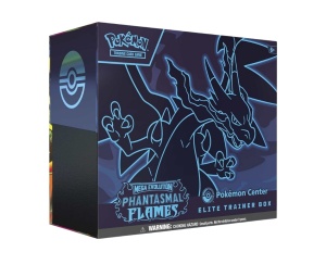 Buy Pokemon [PFL]  Mega Evolution "Phantasmal Flames" [Pokemon Center] Elite Trainer Box (EN) at Sasom – Authentic and Ready to Ship