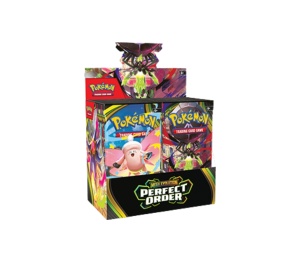Buy Pokemon Mega Evolution "Perfect Order" Booster Display Box (EN) at Sasom – Authentic and Ready to Ship
