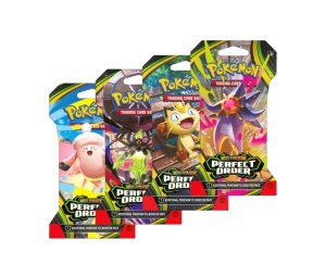 Buy Pokemon [ (ME03)] Mega Evolution " Perfect Order" Sleeve Booster Pack (EN) at Sasom – Authentic and Ready to Ship