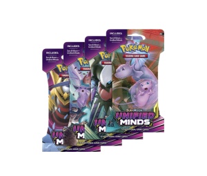 Buy Pokemon Sun & Moon Unified Minds Sleeved Booster Pack (Random Art Package) (EN) at Sasom – Authentic and Ready to Ship