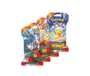 Buy Pokemon Scarlet & Violet "Surging Sparks" Sleeved Booster Pack (Random Art) (EN) at Sasom – Authentic and Ready to Ship
