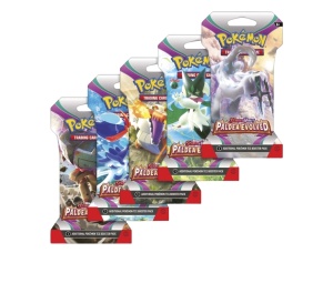 Buy Pokemon Scarlet & Violet "Paldea Evolved" Sleeved Booster Pack (Random Art) (EN) at Sasom – Authentic and Ready to Ship