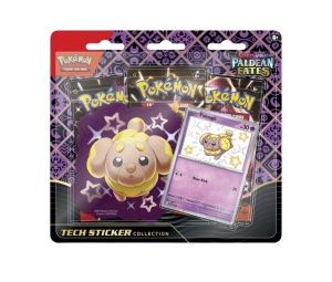 Buy Pokemon Scarlet & Violet "Paldean Fates" Tech Sticker Collection (Random Art) & Fidough Promo Card (EN) at Sasom – Authentic and Ready to Ship