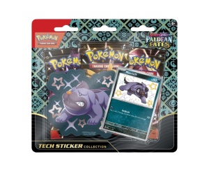 Buy Pokemon Scarlet & Violet "Paldean Fates" Tech Sticker Collection (Random Art) & Maschiff Promo Card (EN) at Sasom – Authentic and Ready to Ship
